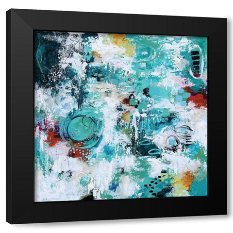 Walk Along the Path Black Modern Wood Framed Art Print with Double Matting by Allemand, Sue