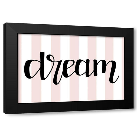 Dream   Black Modern Wood Framed Art Print by Dicks, Stephanie