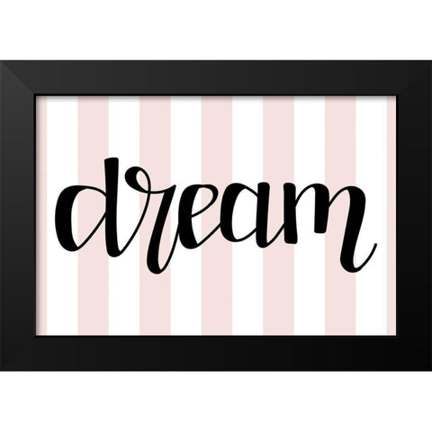 Dream   Black Modern Wood Framed Art Print by Dicks, Stephanie