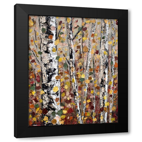 December Morning Black Modern Wood Framed Art Print with Double Matting by Seeley, Jenn