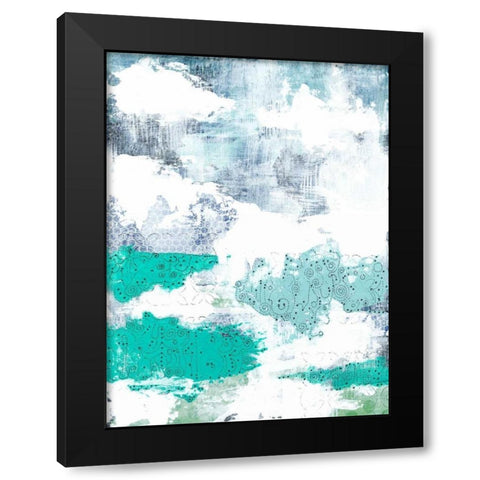 Ocean Black Modern Wood Framed Art Print by Ogren, Sarah
