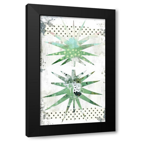 Palms Black Modern Wood Framed Art Print by Ogren, Sarah