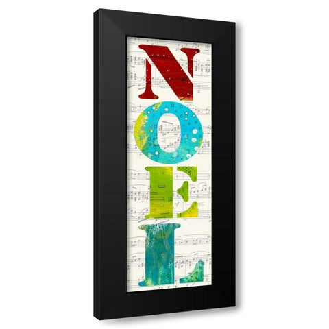 Noel Black Modern Wood Framed Art Print with Double Matting by Ogren, Sarah