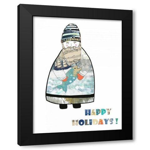 Sailor Black Modern Wood Framed Art Print by Ogren, Sarah