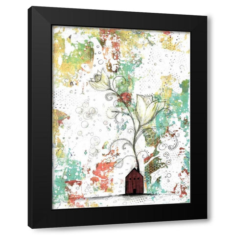 I Had the Best Idea Today Black Modern Wood Framed Art Print with Double Matting by Ogren, Sarah