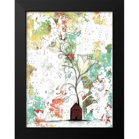 I Had the Best Idea Today Black Modern Wood Framed Art Print by Ogren, Sarah
