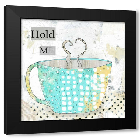 Slutty Coffee II Black Modern Wood Framed Art Print by Ogren, Sarah