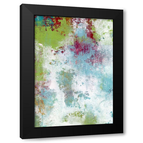 Summer Rain Black Modern Wood Framed Art Print by Ogren, Sarah