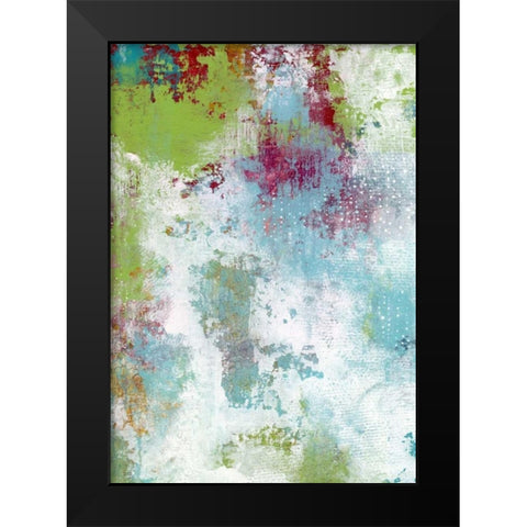 Summer Rain Black Modern Wood Framed Art Print by Ogren, Sarah