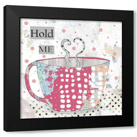 Slutty Valentine Coffee II Black Modern Wood Framed Art Print by Ogren, Sarah