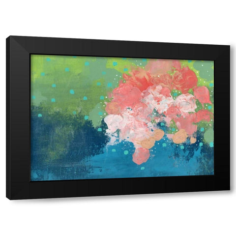 The Bouquet Black Modern Wood Framed Art Print with Double Matting by Ogren, Sarah