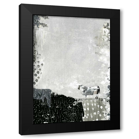 A Grey Morning Black Modern Wood Framed Art Print by Ogren, Sarah