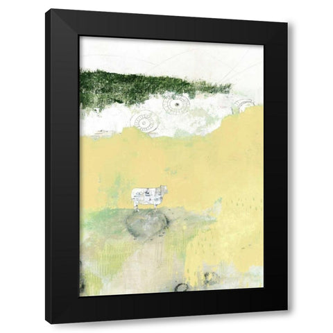 Out to Pasture Black Modern Wood Framed Art Print by Ogren, Sarah