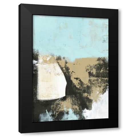 Khakies Black Modern Wood Framed Art Print with Double Matting by Ogren, Sarah