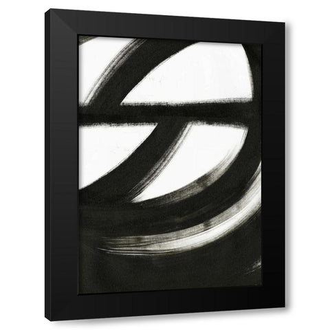 Black and White Black Modern Wood Framed Art Print with Double Matting by Ogren, Sarah