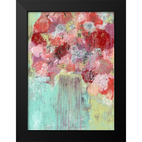 Wildflowers Black Modern Wood Framed Art Print by Ogren, Sarah