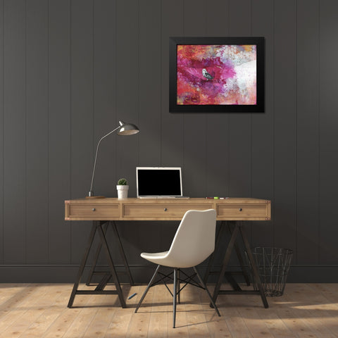 The Winter Storm Black Modern Wood Framed Art Print by Ogren, Sarah