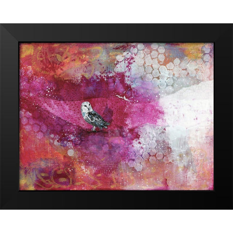 The Winter Storm Black Modern Wood Framed Art Print by Ogren, Sarah