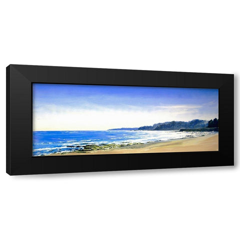 Morning Light Black Modern Wood Framed Art Print with Double Matting by Francis, Sandra