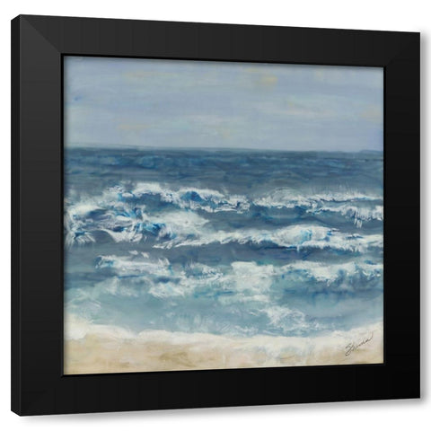 The Promise of Peace Black Modern Wood Framed Art Print by Shanti, Shima