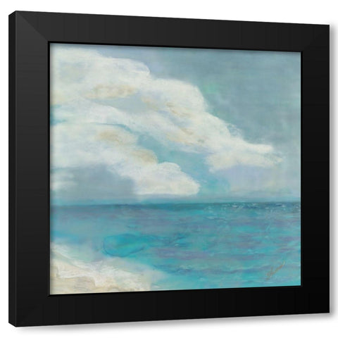 Laden with Promise of Change to Come Black Modern Wood Framed Art Print with Double Matting by Shanti, Shima