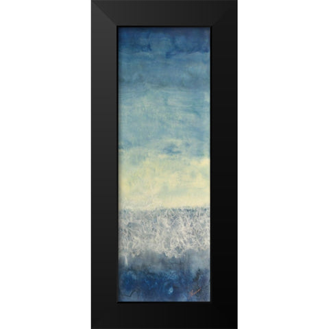 Between Worlds II Black Modern Wood Framed Art Print by Shanti, Shima