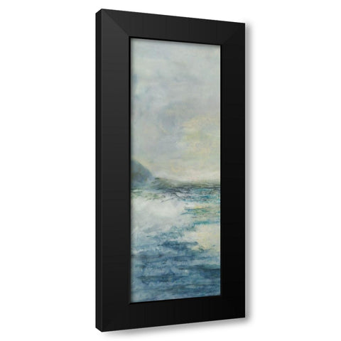 Estuarine I Black Modern Wood Framed Art Print with Double Matting by Shanti, Shima
