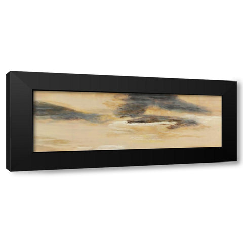 Color of Silence I Black Modern Wood Framed Art Print with Double Matting by Shanti, Shima