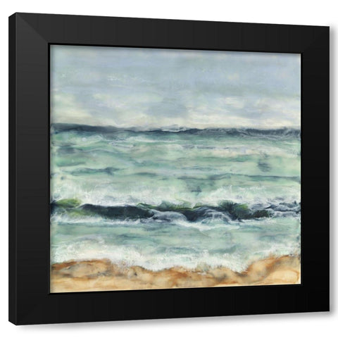 Spectrum of Uncertainty Black Modern Wood Framed Art Print by Shanti, Shima