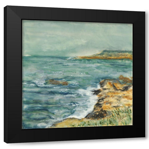 So Close Away From You Black Modern Wood Framed Art Print with Double Matting by Shanti, Shima
