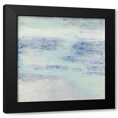 Lighting the Way Black Modern Wood Framed Art Print with Double Matting by Shanti, Shima