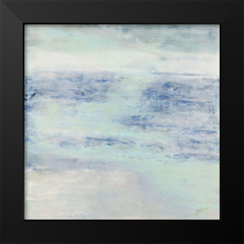 Lighting the Way Black Modern Wood Framed Art Print by Shanti, Shima