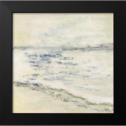 Milk and Honey Black Modern Wood Framed Art Print by Shanti, Shima