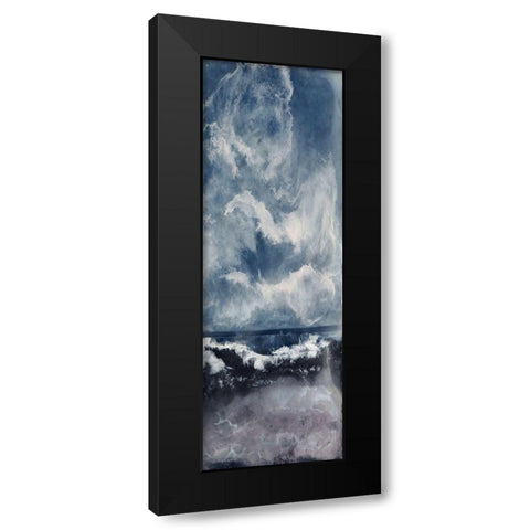 I See You II Black Modern Wood Framed Art Print with Double Matting by Shanti, Shima