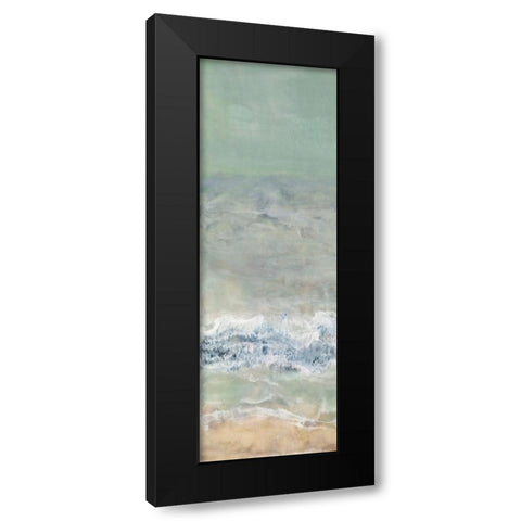 Coming Ashore I Black Modern Wood Framed Art Print by Shanti, Shima