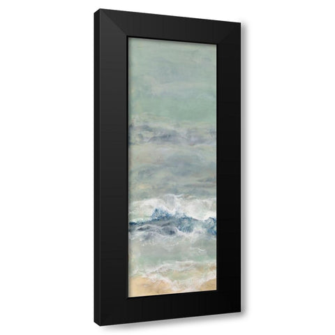 Coming Ashore III Black Modern Wood Framed Art Print with Double Matting by Shanti, Shima