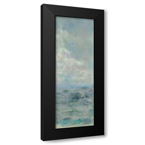 Paradise Found II Black Modern Wood Framed Art Print with Double Matting by Shanti, Shima