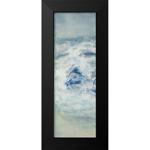 This Too Shall Pass I Black Modern Wood Framed Art Print by Shanti, Shima