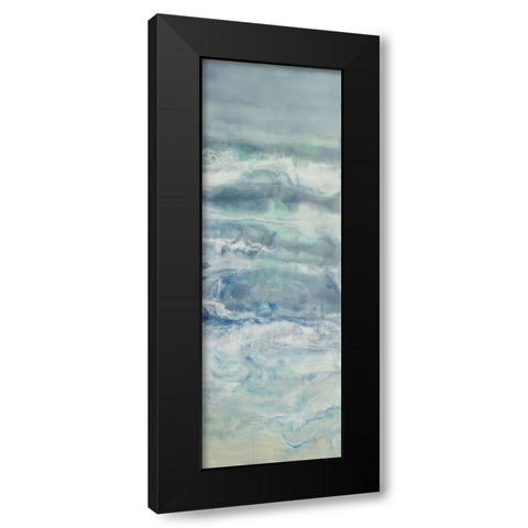 This Too Shall Pass II Black Modern Wood Framed Art Print with Double Matting by Shanti, Shima