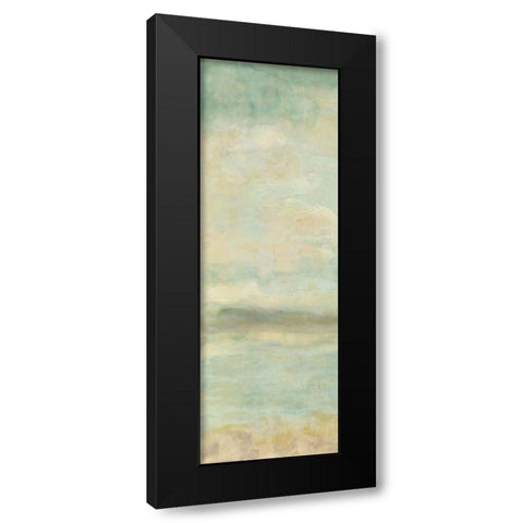 Serenity I Black Modern Wood Framed Art Print by Shanti, Shima