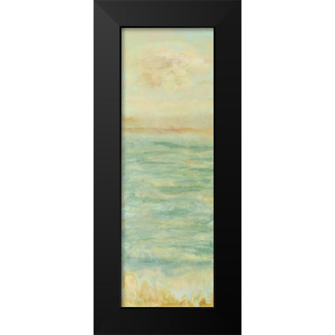 East Dawns Light I Black Modern Wood Framed Art Print by Shanti, Shima