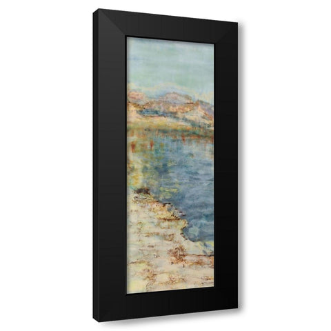 Thirsting I Black Modern Wood Framed Art Print with Double Matting by Shanti, Shima