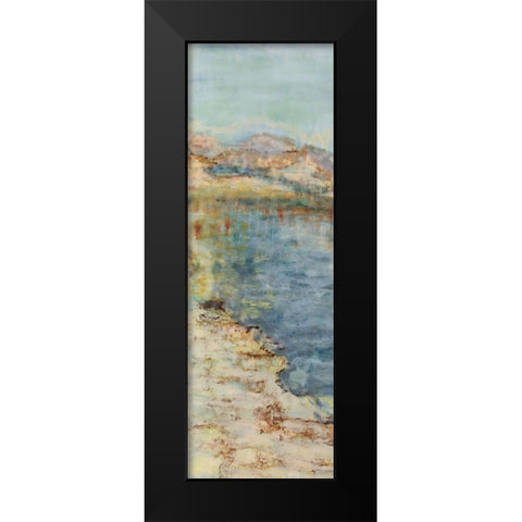 Thirsting I Black Modern Wood Framed Art Print by Shanti, Shima