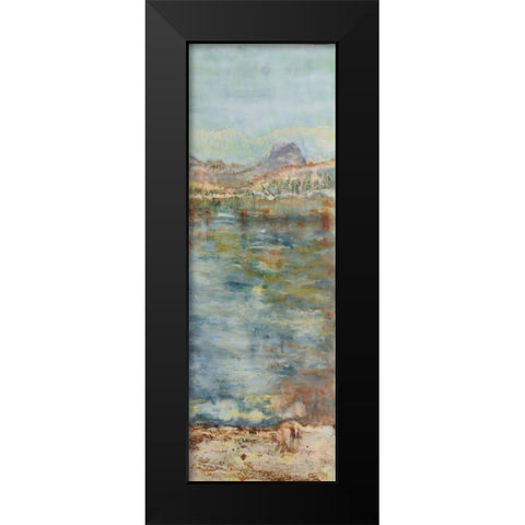 Thirsting II Black Modern Wood Framed Art Print by Shanti, Shima