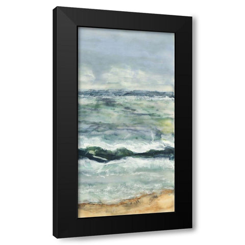 Coming Into Focus II Black Modern Wood Framed Art Print with Double Matting by Shanti, Shima
