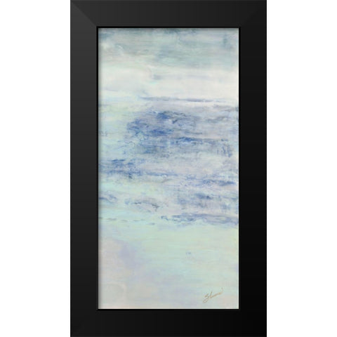 Lighting the Way II Black Modern Wood Framed Art Print by Shanti, Shima