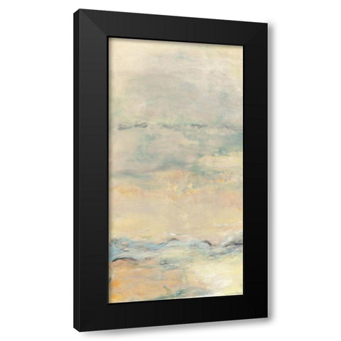 Quietude I Black Modern Wood Framed Art Print by Shanti, Shima