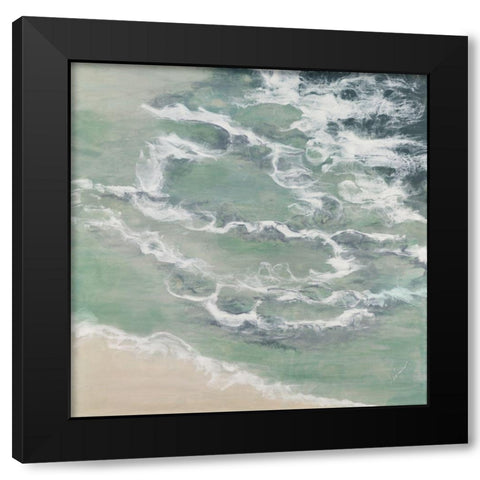 Intuiting the Divine Black Modern Wood Framed Art Print by Shanti, Shima