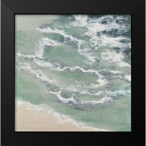 Intuiting the Divine Black Modern Wood Framed Art Print by Shanti, Shima