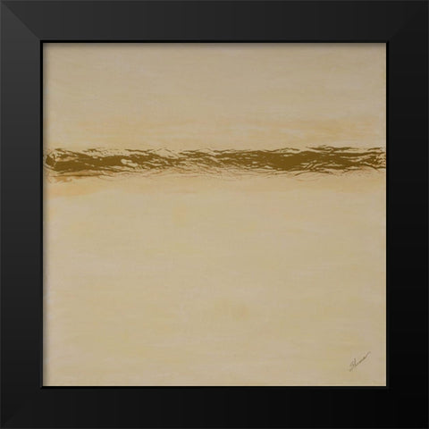 Ceaseless Prayer Black Modern Wood Framed Art Print by Shanti, Shima